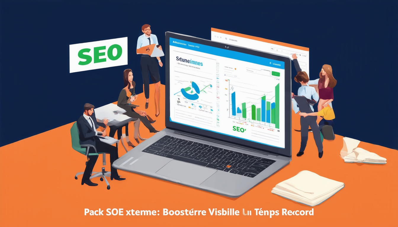 optimisez votre présence en ligne avec le pack seo extrême. augmentez votre visibilité et attirez plus de clients en un temps record grâce à des stratégies efficaces et sur-mesure.